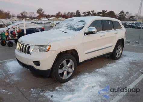 2011 Jeep Grand Cherokee Overland z USA, uszkodzony, nr VIN 1J4RR6GGXBC570117